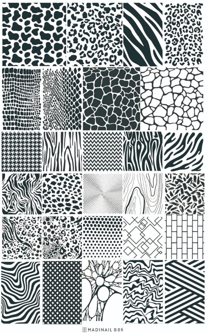 картинка Пластина для стемпинга S-05 от магазина MADINAIL 