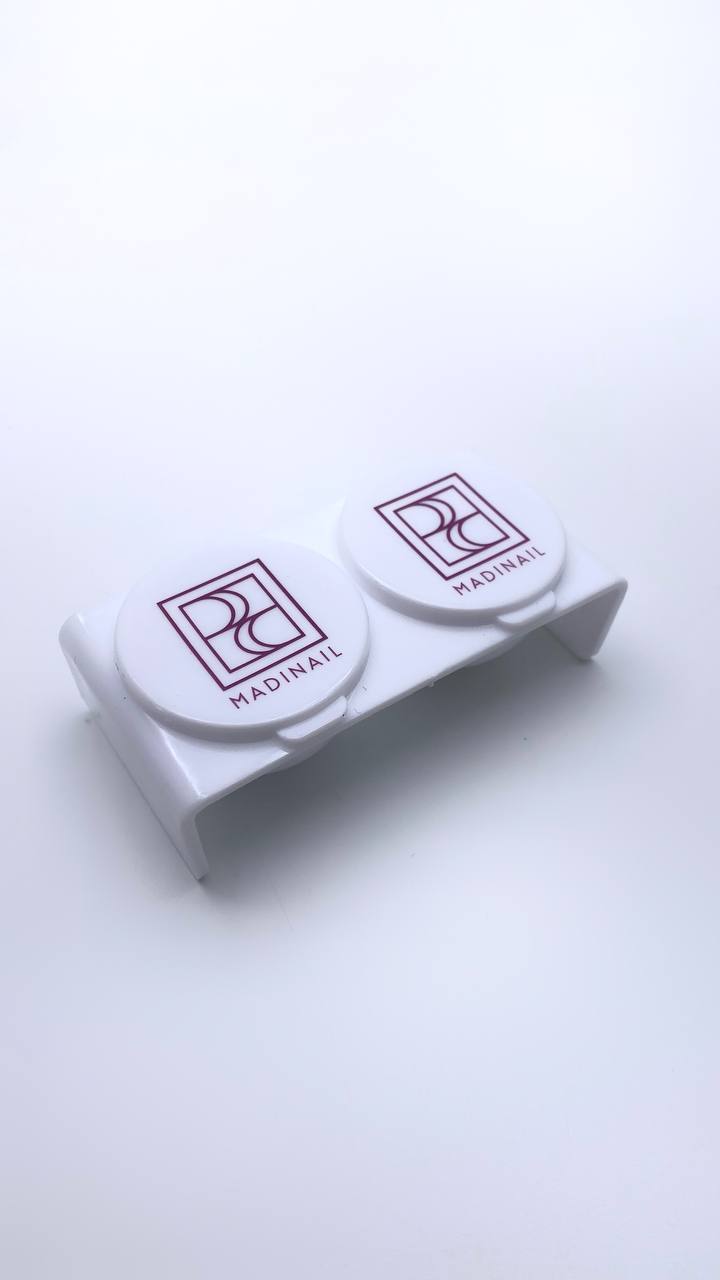картинка Two-cell paint palette / Палетка для красок на 2 ячейки от магазина MADINAIL 