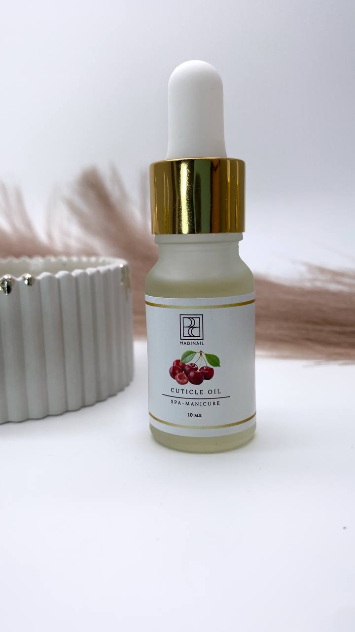 картинка Масло для кутикулы Вишня, 10 мл от магазина MADINAIL 