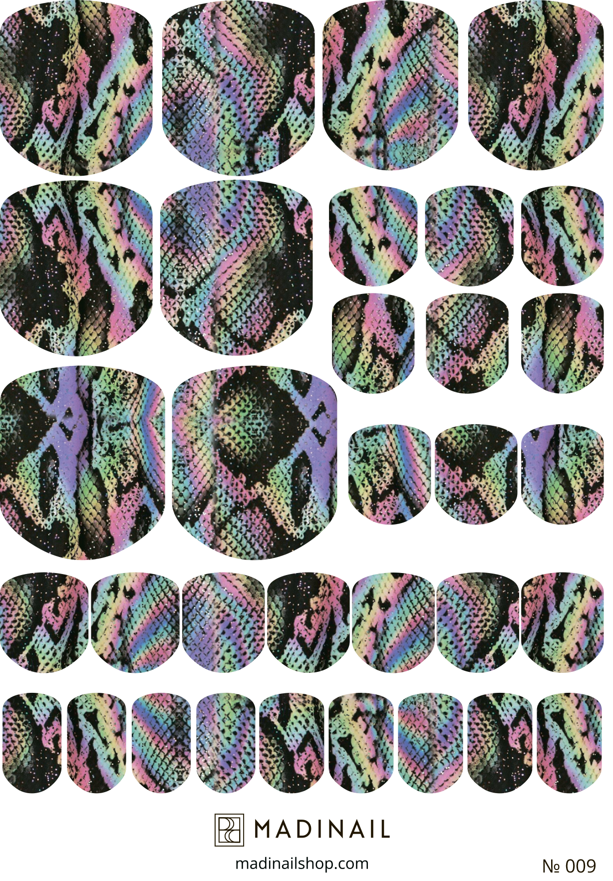 картинка Пленка для педикюра №009 от магазина MADINAIL 