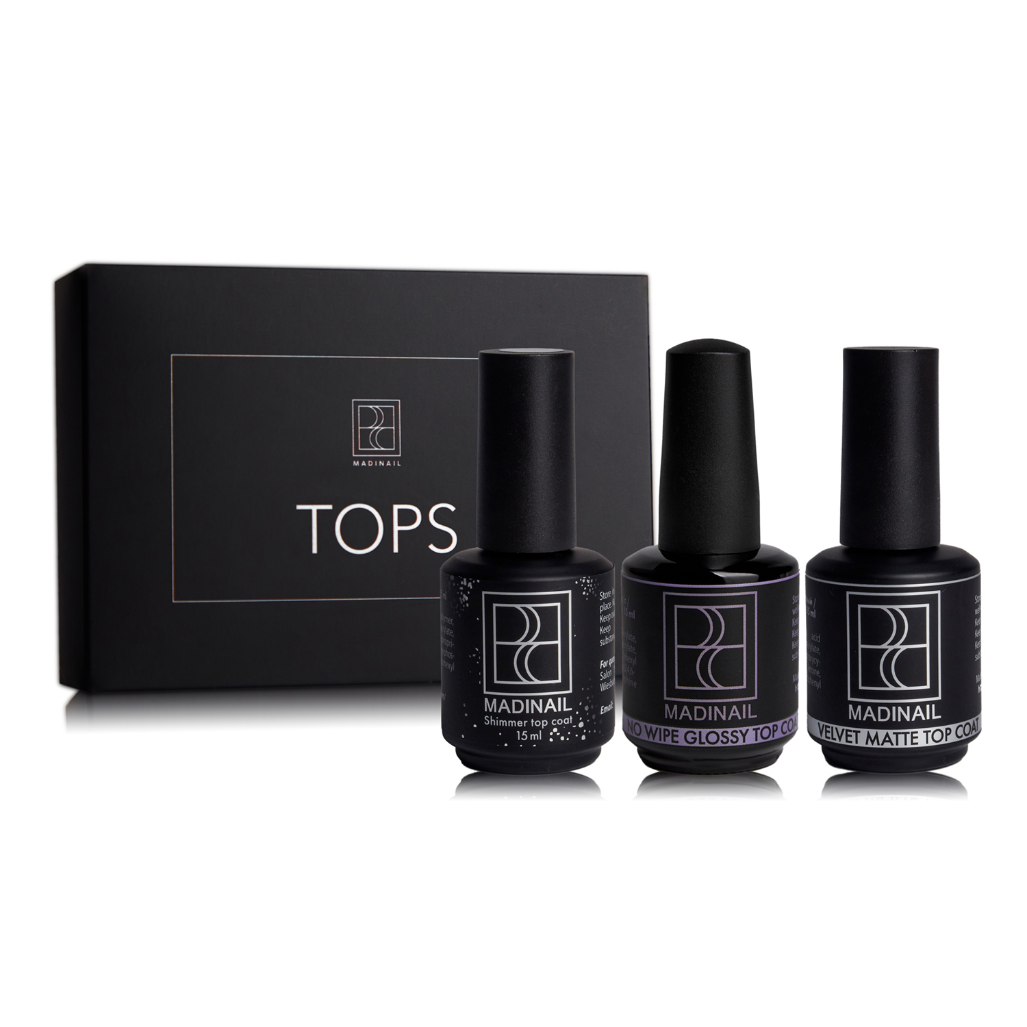 картинка Набор Tops (3 шт*15 мл) от магазина MADINAIL 