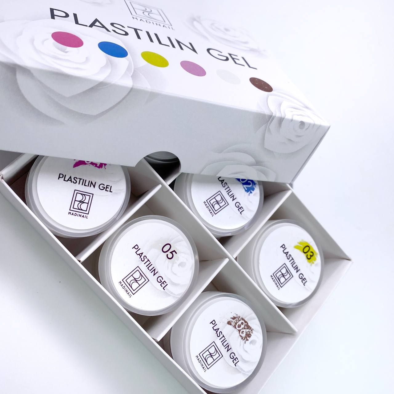 картинка Набор 4D Plasticine gel от магазина MADINAIL 