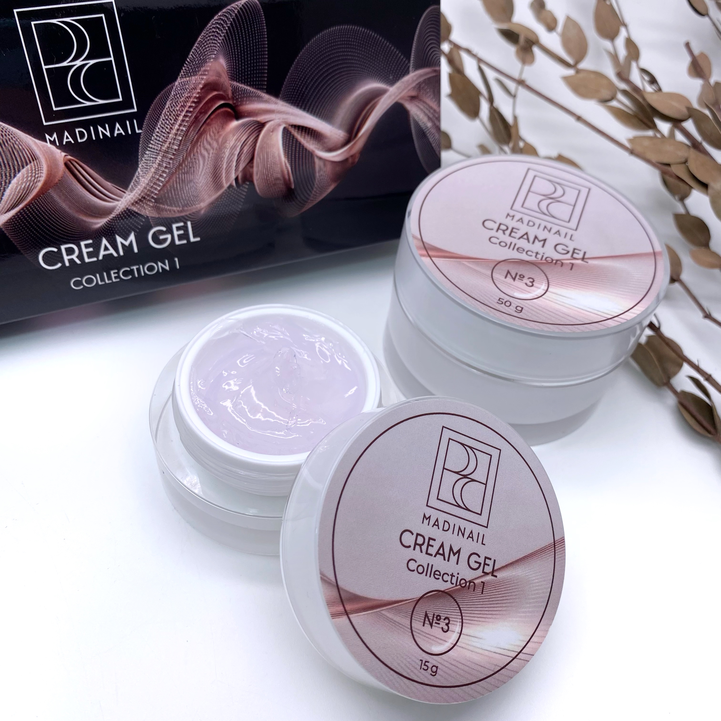 картинка Крем-гель #3, 50гр от магазина MADINAIL 