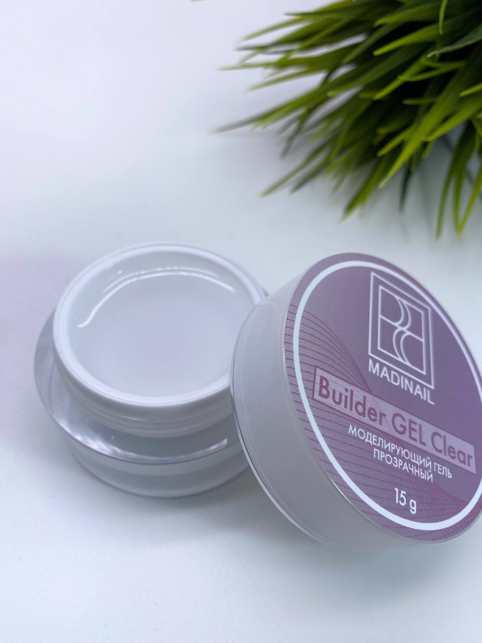 картинка Прозрачный моделирующий гель, 15 гр от магазина MADINAIL 